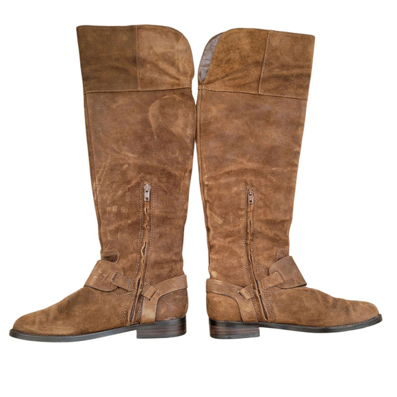 Lauren Ralph Lauren Jeannette Over the Knee Riding Boot Size 6B Women's - Picture 1 of 8